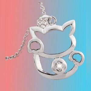 Silver Kitty Pendant